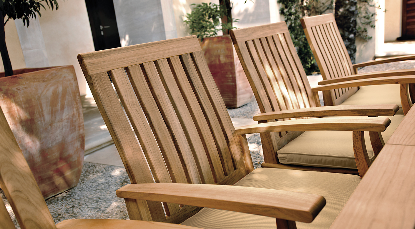 Gloster teak chairs sale